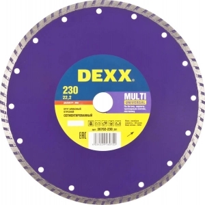 Алмазный диск отрезной DEXX 36702-230_z01